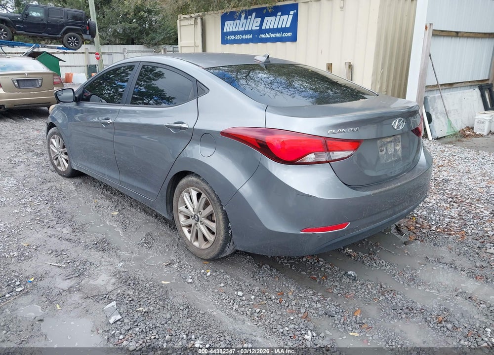 2016 HYUNDAI ELANTRA SE VIN: KMHDH4AE0GU639361