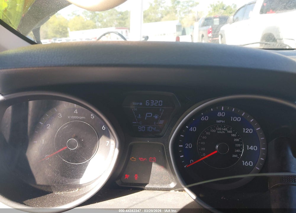 2016 HYUNDAI ELANTRA SE VIN: KMHDH4AE0GU639361