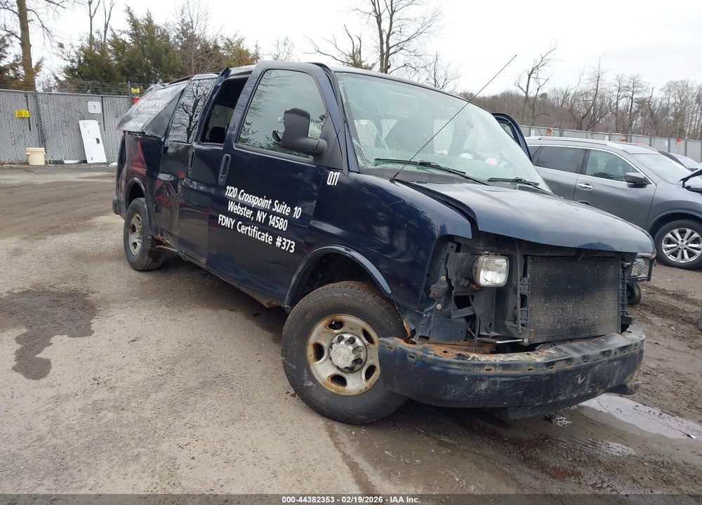 2009 CHEVROLET EXPRESS 3500 WORK VAN VIN: 1GCHG35C991137402