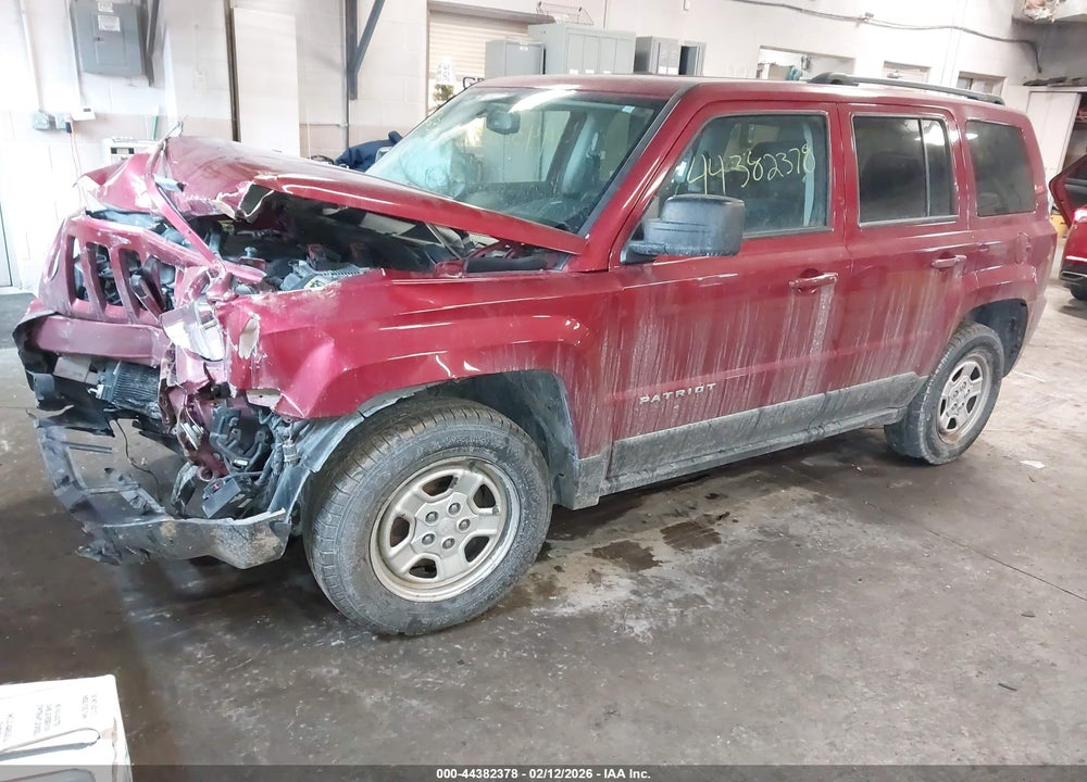 2016 JEEP PATRIOT SPORT VIN: 1C4NJRBB1GD684016