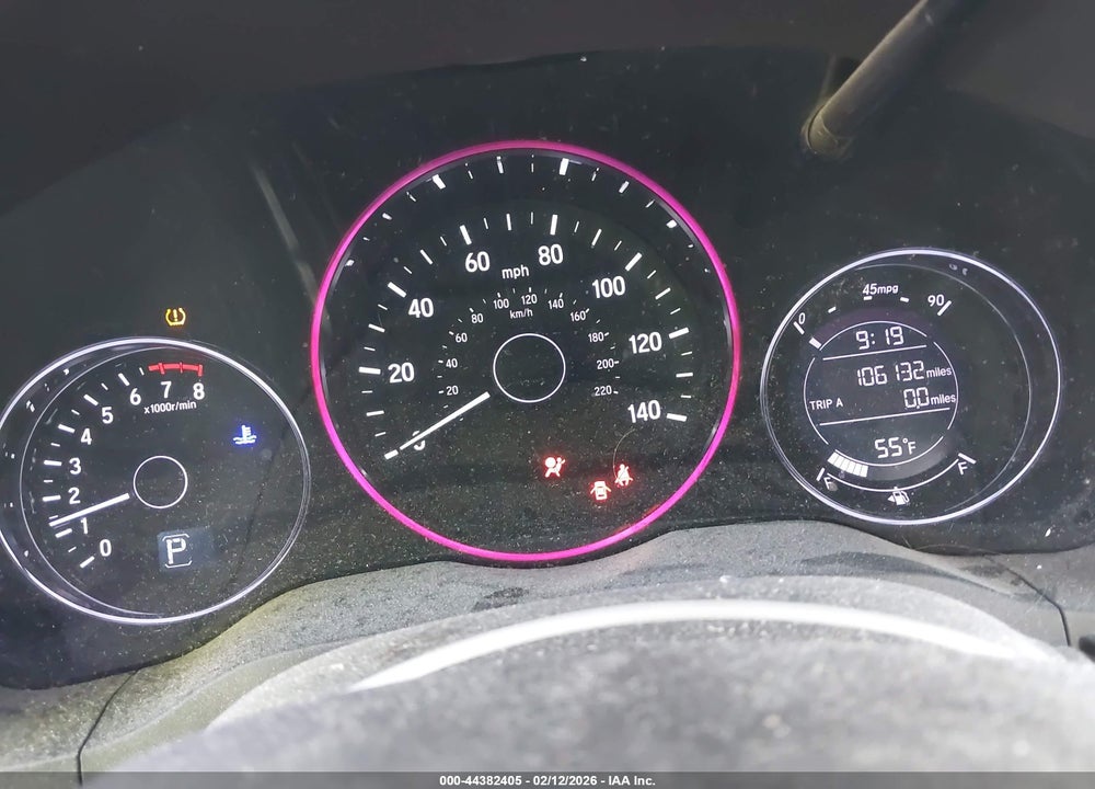 2018 HONDA HR-V EX VIN: 3CZRU5H54JG706212