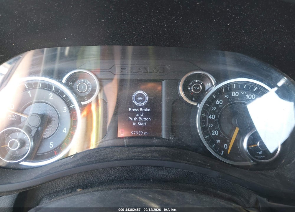 2021 RAM 2500 BIG HORN VIN: 3C6UR5JL4MG628374
