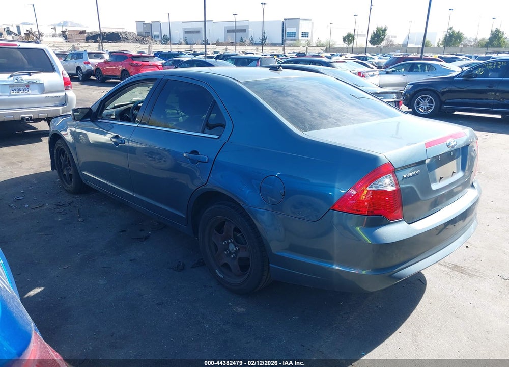 2011 FORD FUSION SE VIN: 3FAHP0HA5BR222702