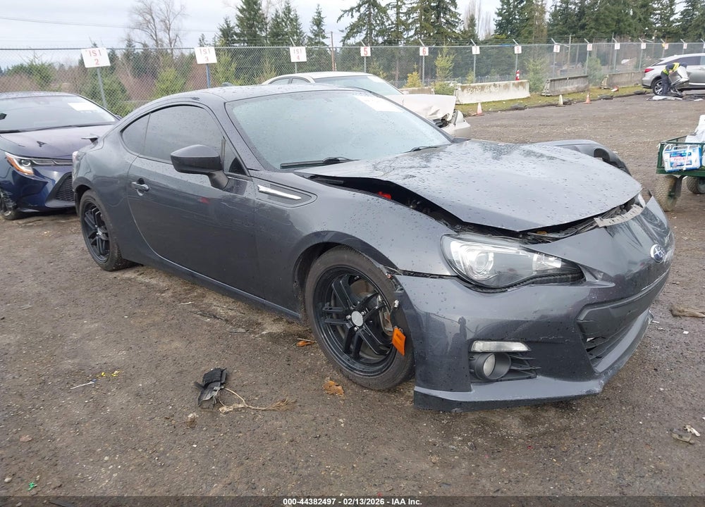 2015 SUBARU BRZ LIMITED VIN: JF1ZCAC10F9606109