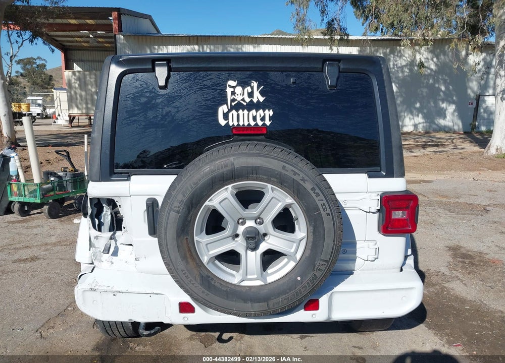 2021 JEEP WRANGLER UNLIMITED SPORT S 4X4 VIN: 1C4HJXDN8MW704917