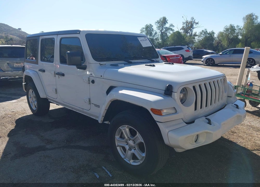2021 JEEP WRANGLER UNLIMITED SPORT S 4X4 VIN: 1C4HJXDN8MW704917