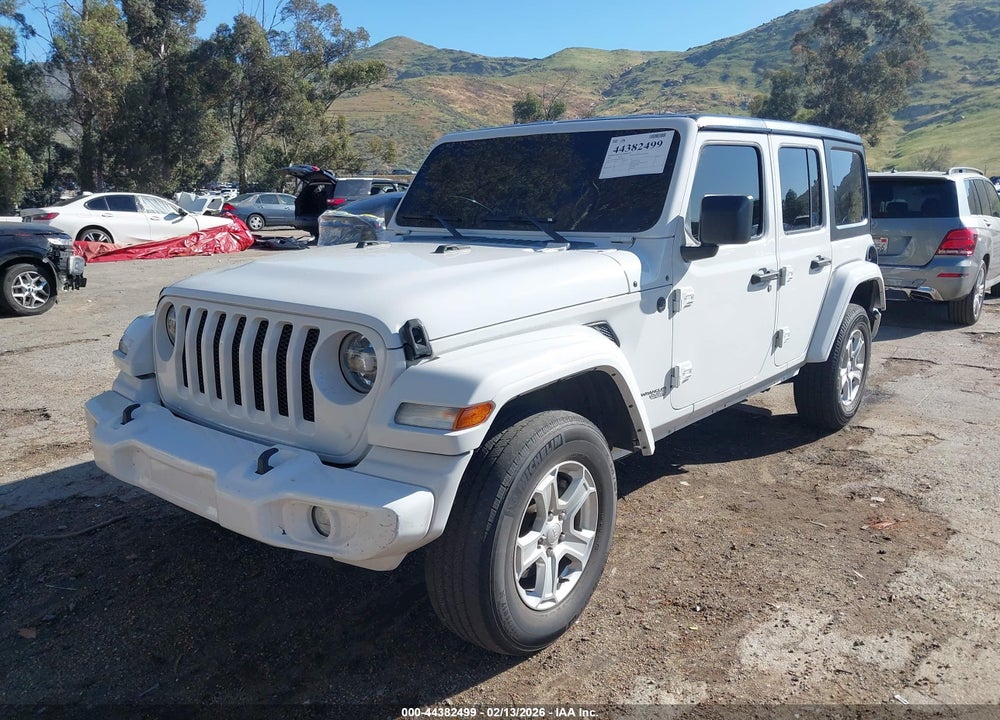 2021 JEEP WRANGLER UNLIMITED SPORT S 4X4 VIN: 1C4HJXDN8MW704917