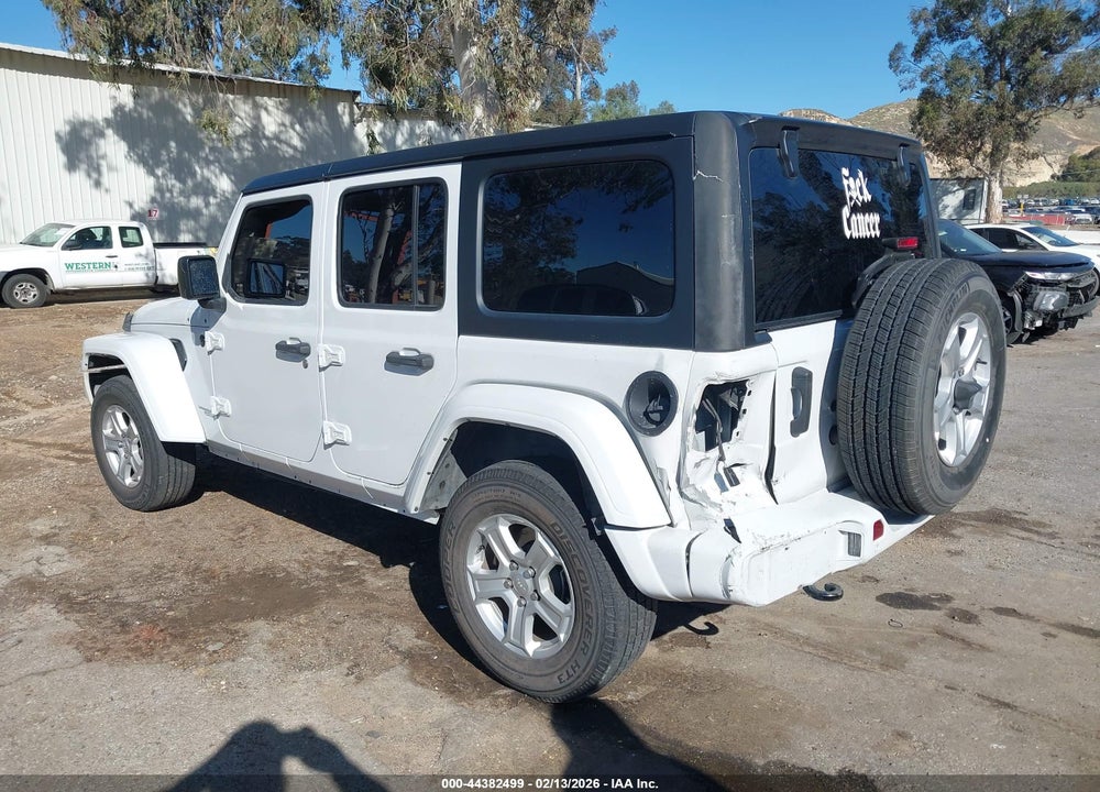 2021 JEEP WRANGLER UNLIMITED SPORT S 4X4 VIN: 1C4HJXDN8MW704917