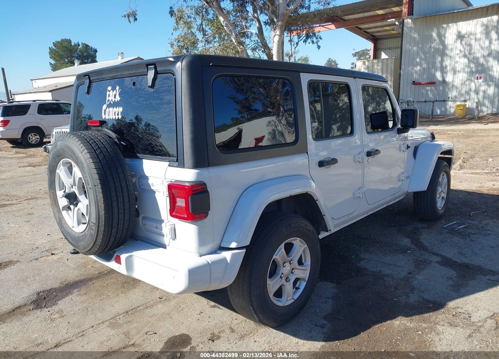 2021 JEEP WRANGLER UNLIMITED SPORT S 4X4 VIN: 1C4HJXDN8MW704917