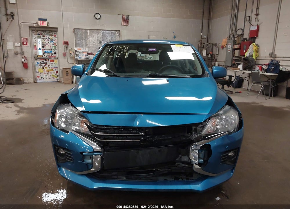 2022 MITSUBISHI MIRAGE ES VIN: ML32AUHJ1NH008078