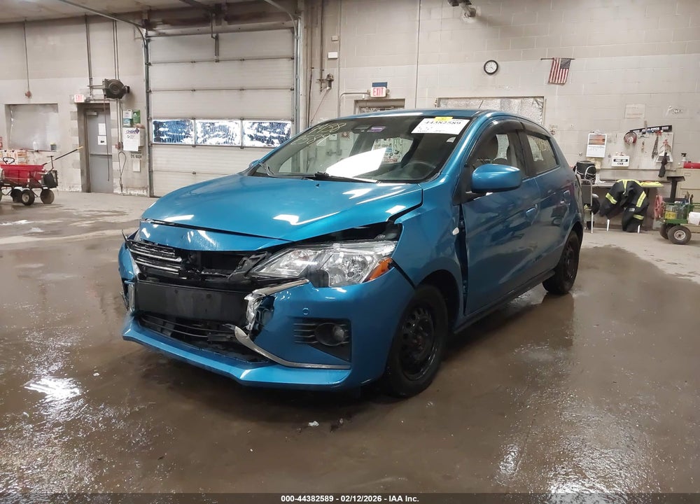 2022 MITSUBISHI MIRAGE ES VIN: ML32AUHJ1NH008078