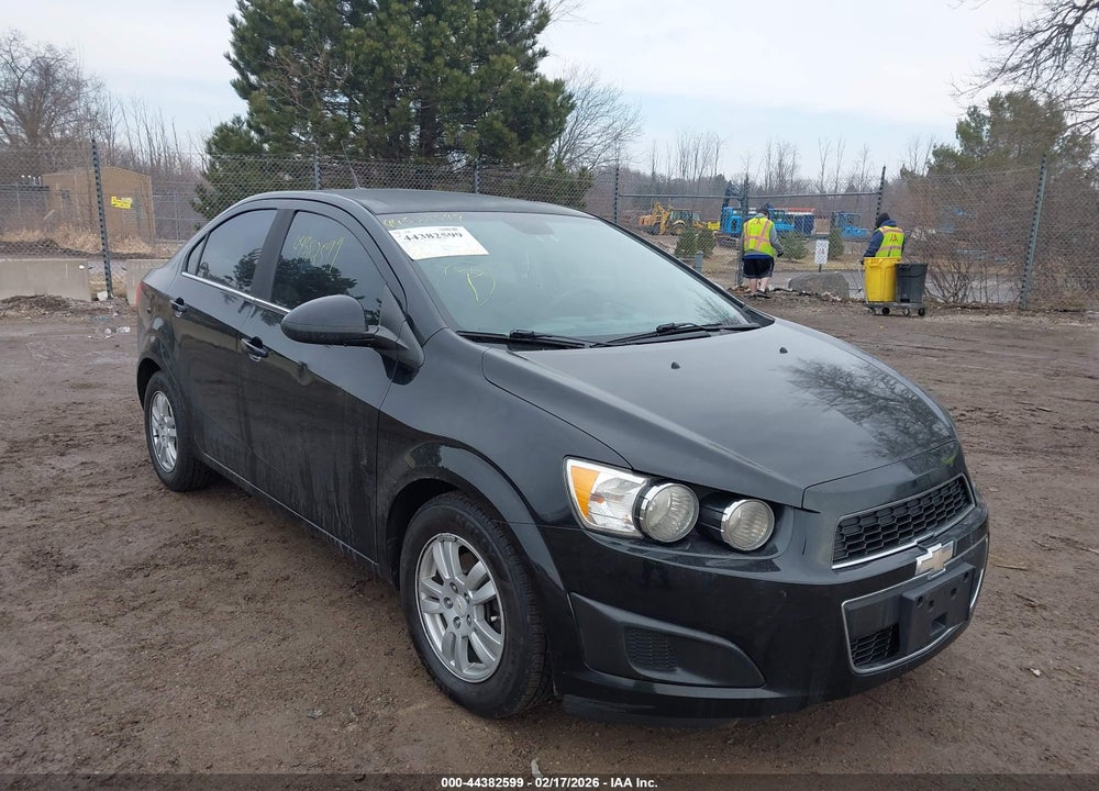 2012 CHEVROLET SONIC 2LT VIN: 1G1JC5SH8C4106178