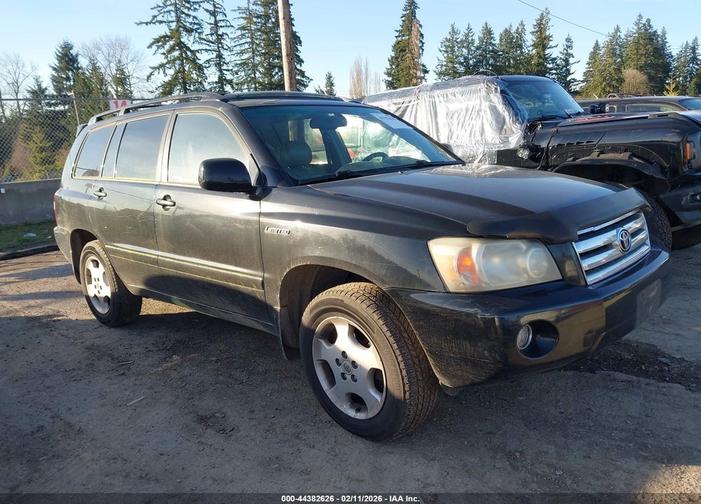 2004 TOYOTA HIGHLANDER LIMITED V6 VIN: JTEEP21A040061127