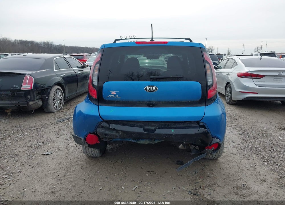 2016 KIA SOUL + VIN: KNDJP3A59G7374264
