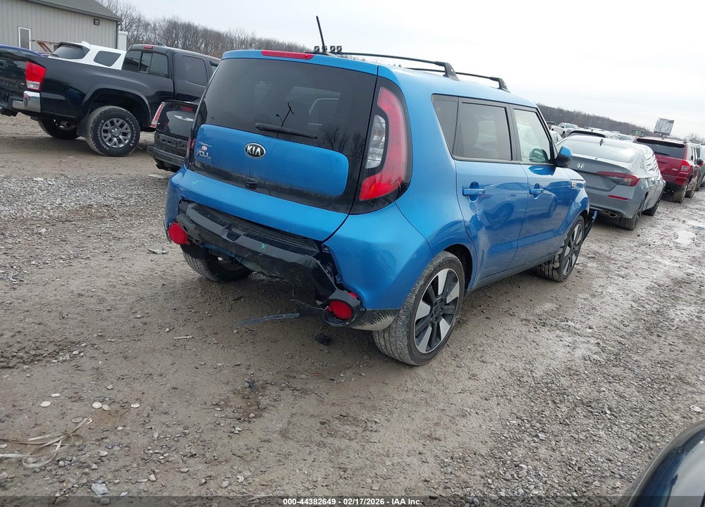 2016 KIA SOUL + VIN: KNDJP3A59G7374264