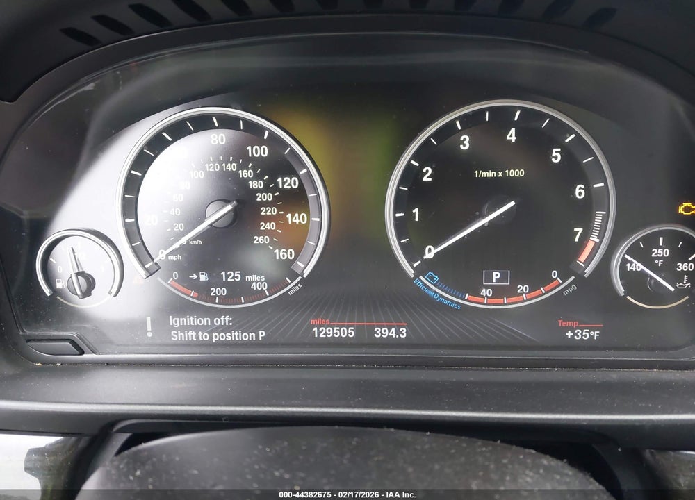 2013 BMW 535I XDRIVE VIN: WBAFU7C50DDU72614