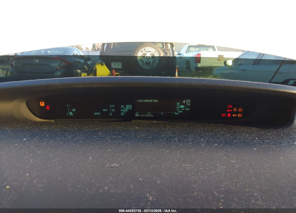 2014 TOYOTA PRIUS THREE VIN: JTDKN3DU3E1757761