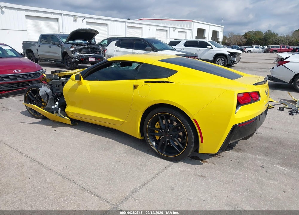 2019 CHEVROLET CORVETTE STINGRAY VIN: 1G1YB2D7XK5122587