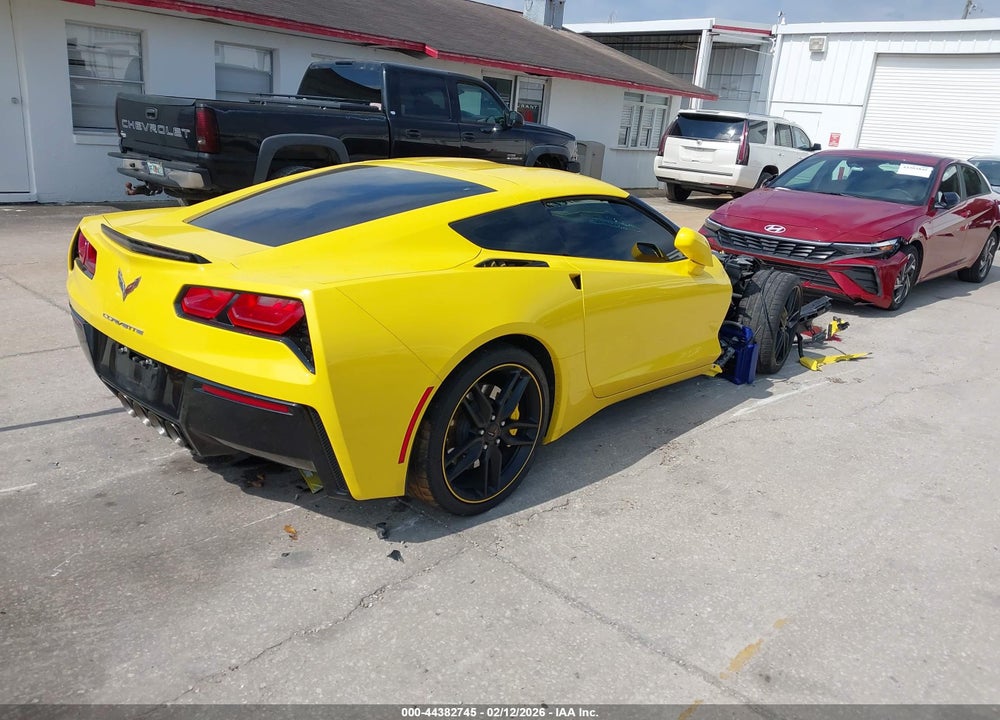 2019 CHEVROLET CORVETTE STINGRAY VIN: 1G1YB2D7XK5122587