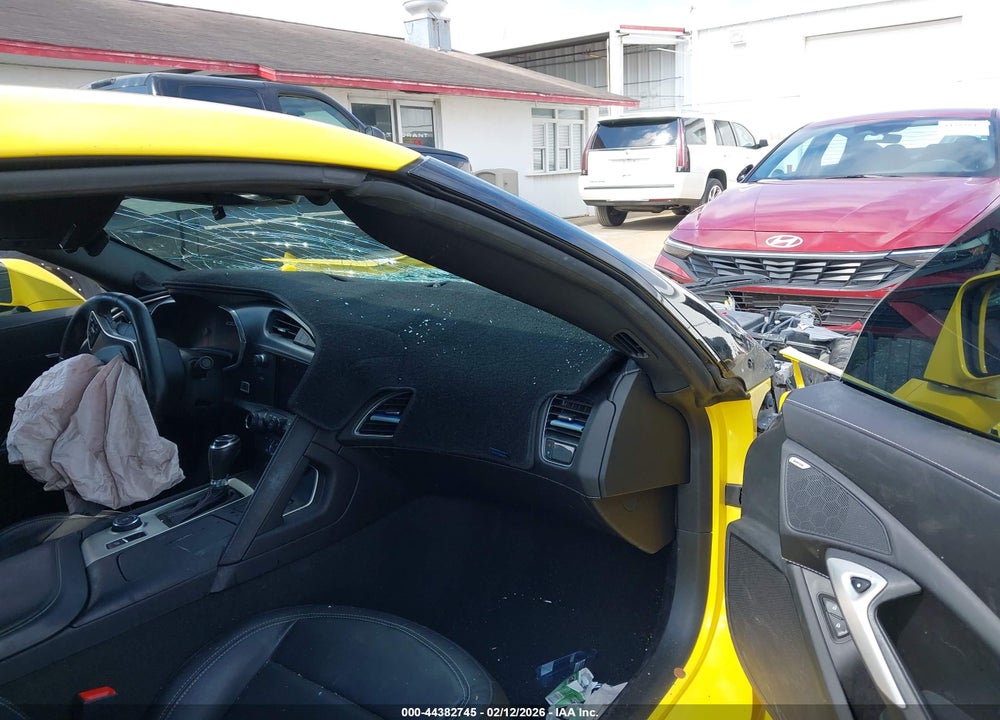 2019 CHEVROLET CORVETTE STINGRAY VIN: 1G1YB2D7XK5122587