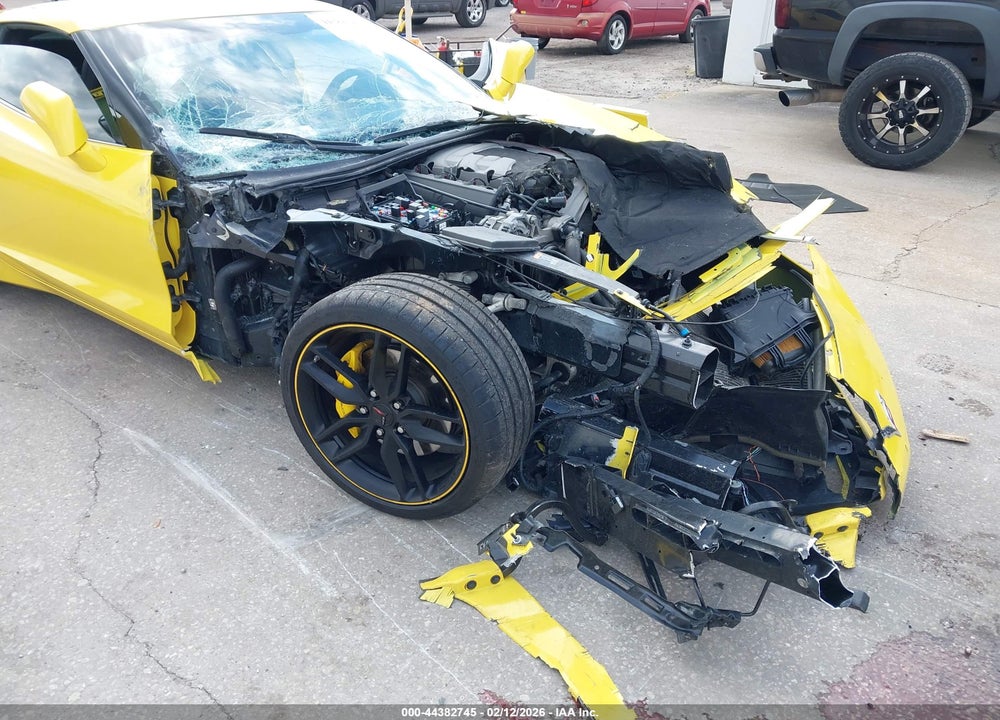 2019 CHEVROLET CORVETTE STINGRAY VIN: 1G1YB2D7XK5122587