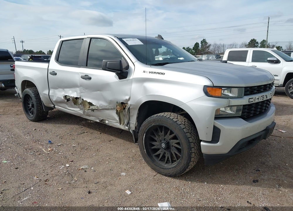 2020 CHEVROLET SILVERADO 1500 2WD  SHORT BED CUSTOM VIN: 3GCPWBEH7LG448047