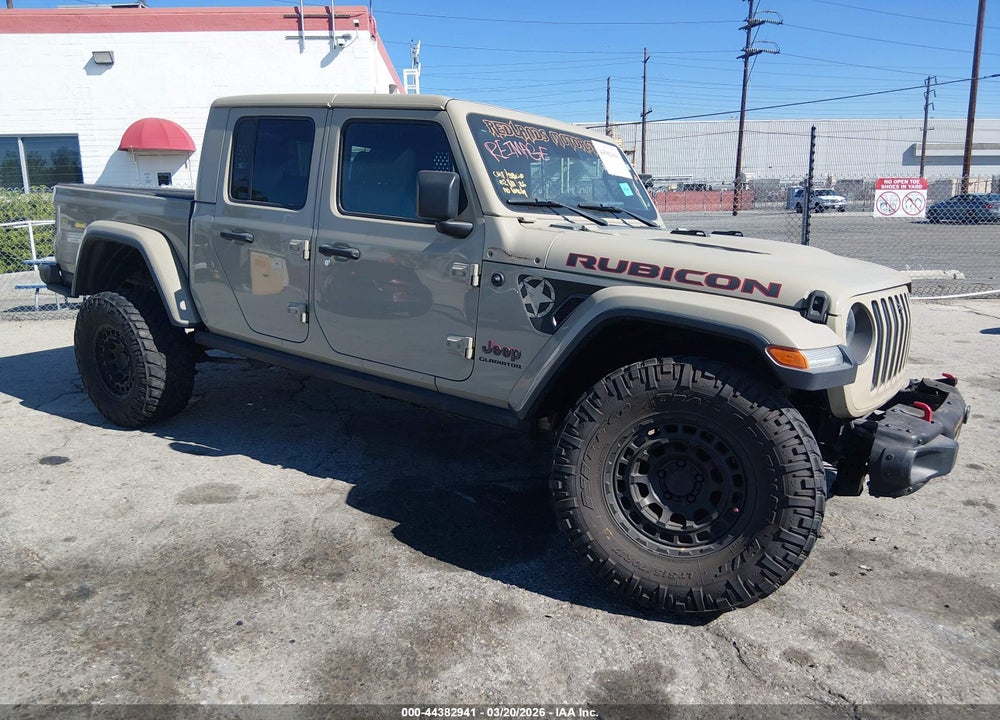 2020 JEEP GLADIATOR RUBICON 4X4 VIN: 1C6JJTBG3LL217923