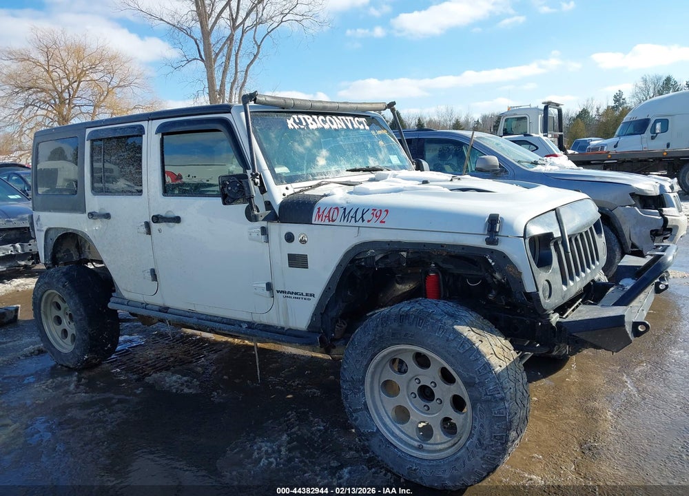 2016 JEEP WRANGLER UNLIMITED RUBICON HARD ROCK VIN: 1C4BJWFG9GL341161