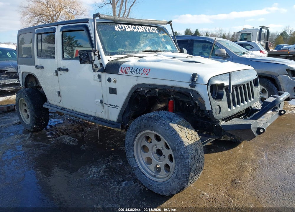 2016 JEEP WRANGLER UNLIMITED RUBICON HARD ROCK VIN: 1C4BJWFG9GL341161