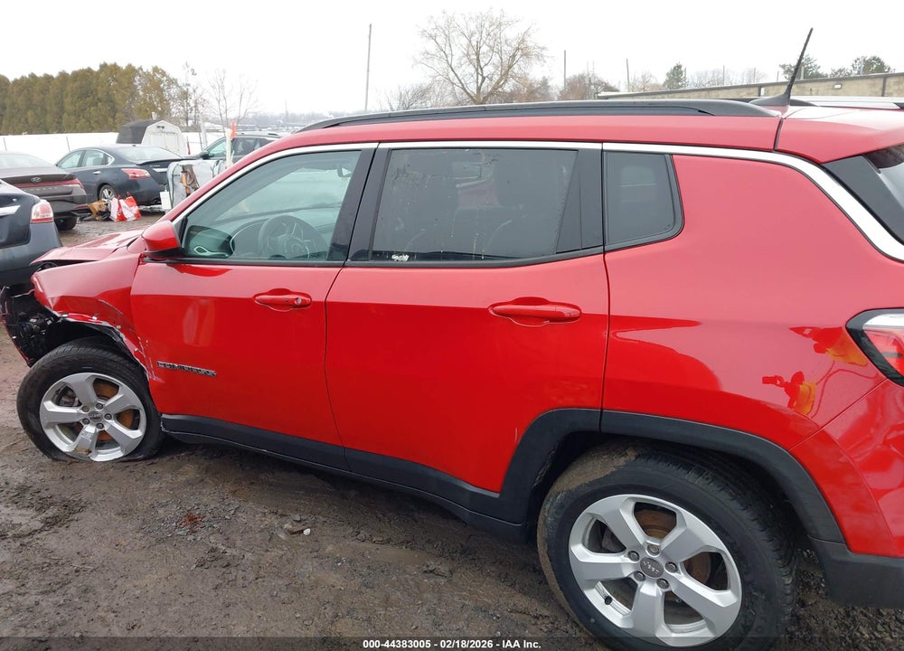 2021 JEEP COMPASS LATITUDE 4X4 VIN: 3C4NJDBB5MT557360