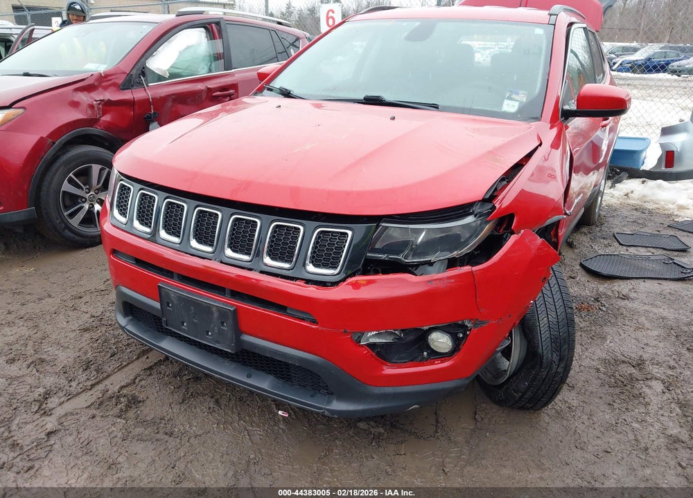 2021 JEEP COMPASS LATITUDE 4X4 VIN: 3C4NJDBB5MT557360