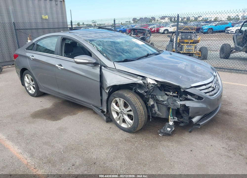 2013 HYUNDAI SONATA LIMITED VIN: 5NPEC4AC5DH808382