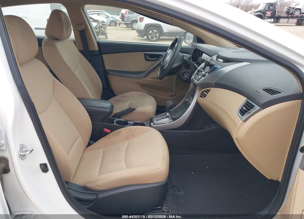 2013 HYUNDAI ELANTRA GLS VIN: 5NPDH4AE6DH292239