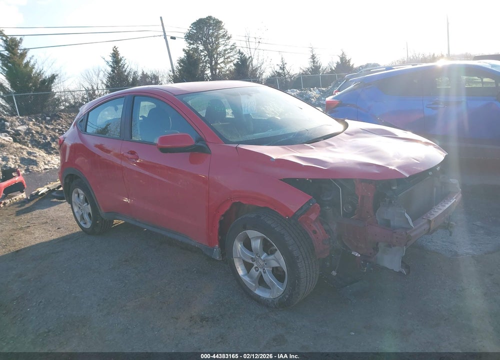 2016 HONDA HR-V LX VIN: 3CZRU5H31GM737779