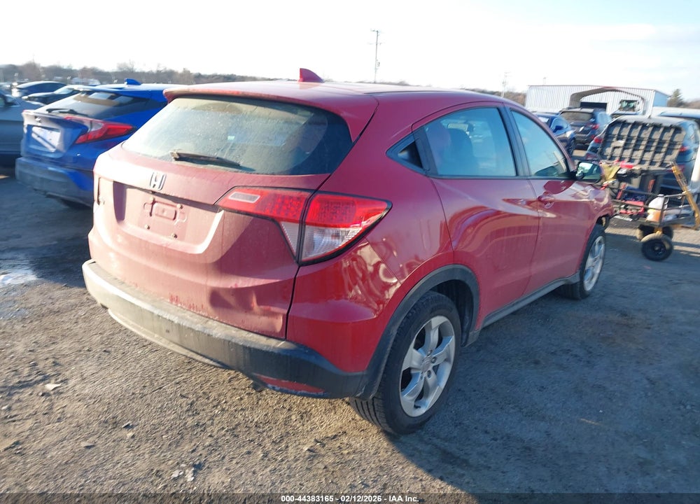 2016 HONDA HR-V LX VIN: 3CZRU5H31GM737779