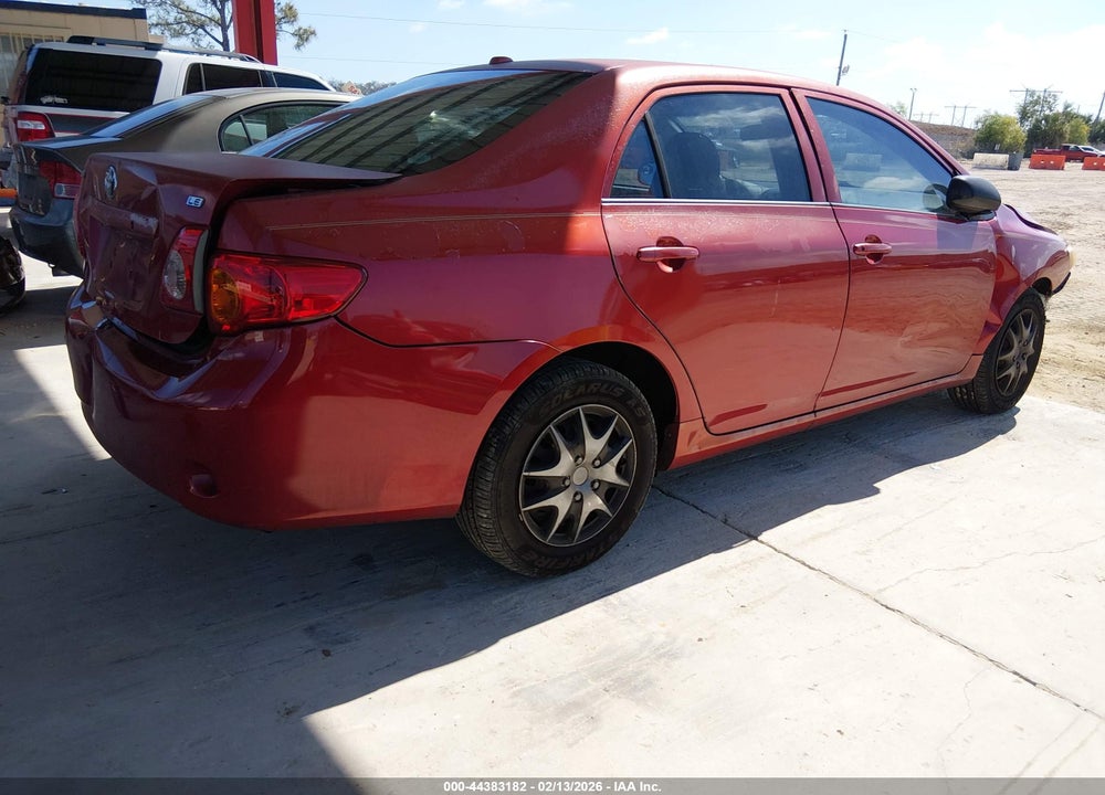 2009 TOYOTA COROLLA LE VIN: JTDBL40E899077856