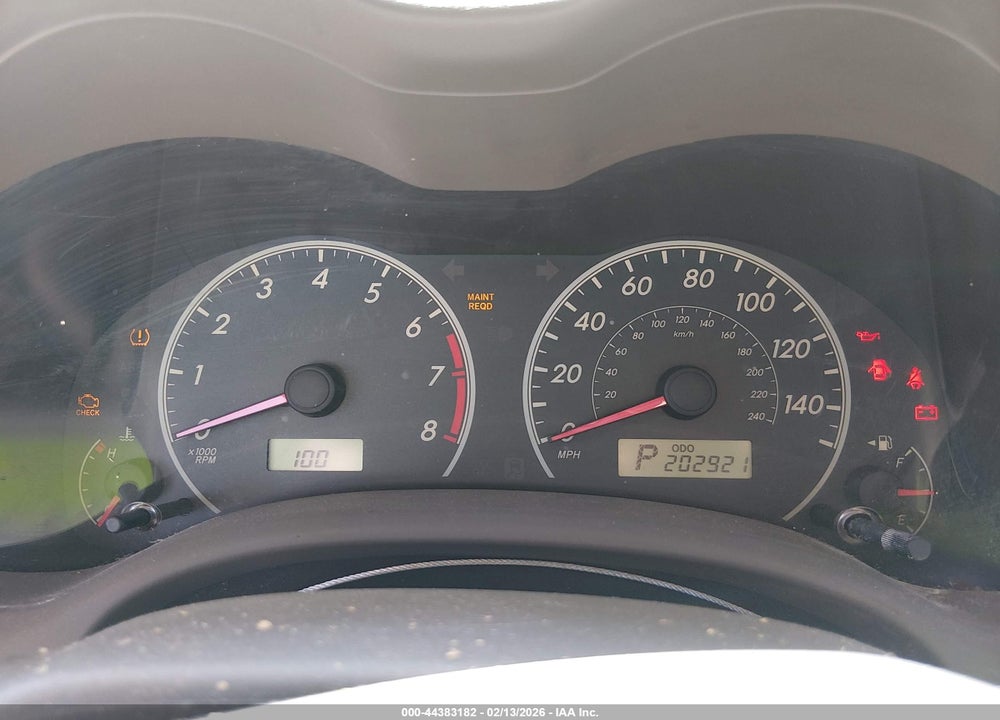 2009 TOYOTA COROLLA LE VIN: JTDBL40E899077856
