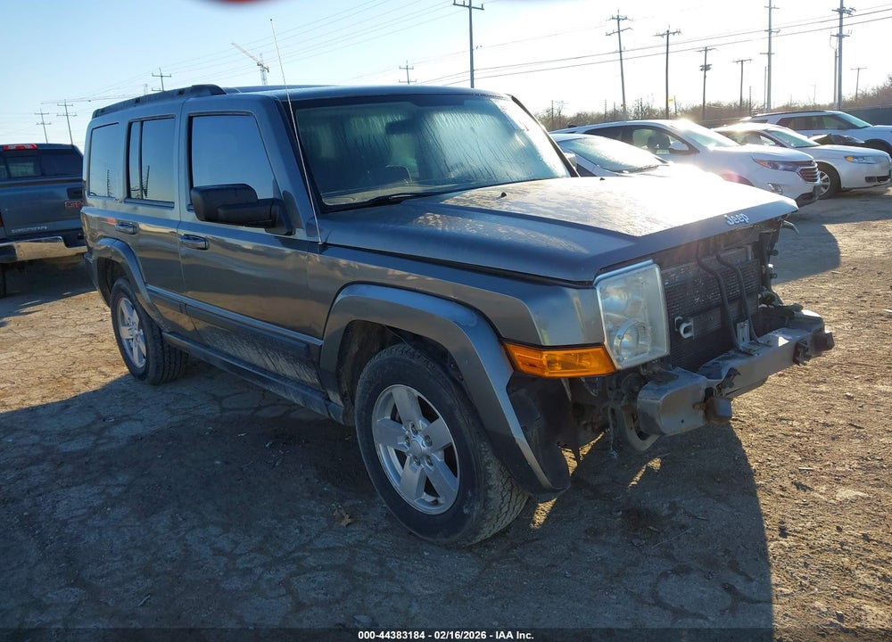2007 JEEP COMMANDER SPORT VIN: 1J8HH48K47C587555