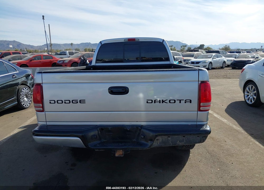 2004 DODGE DAKOTA SPORT VIN: 1D7HG32KX4S752349