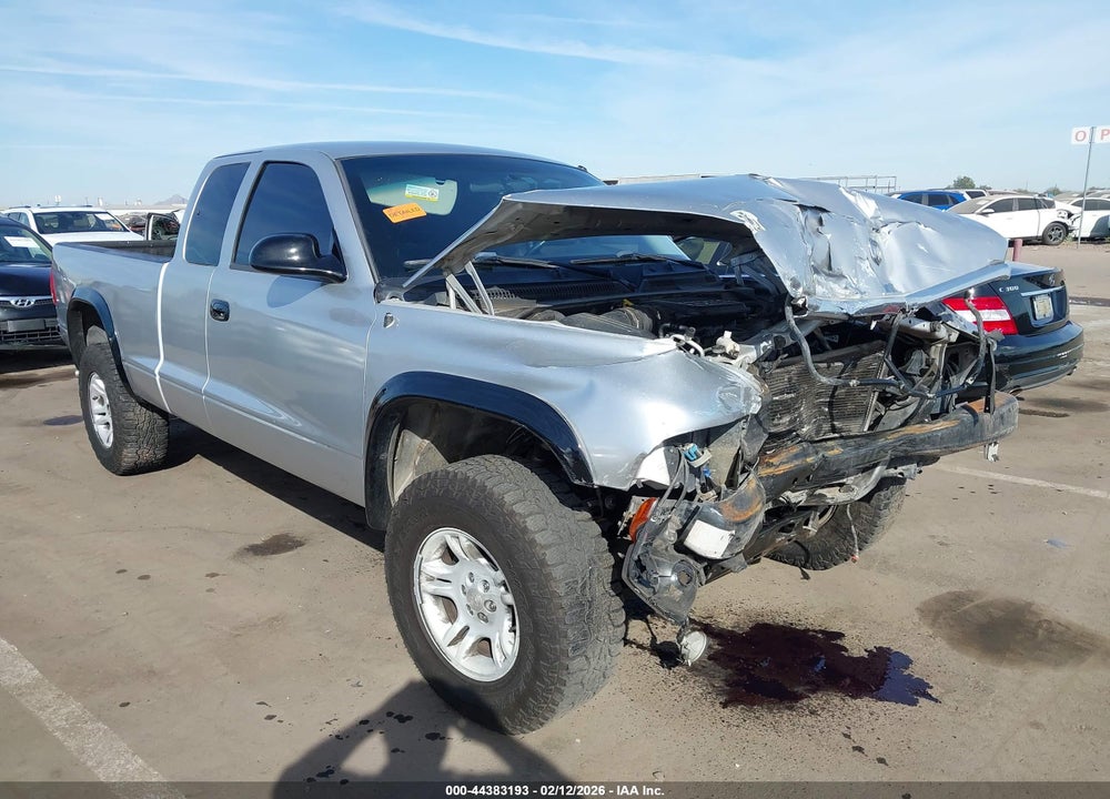2004 DODGE DAKOTA SPORT VIN: 1D7HG32KX4S752349