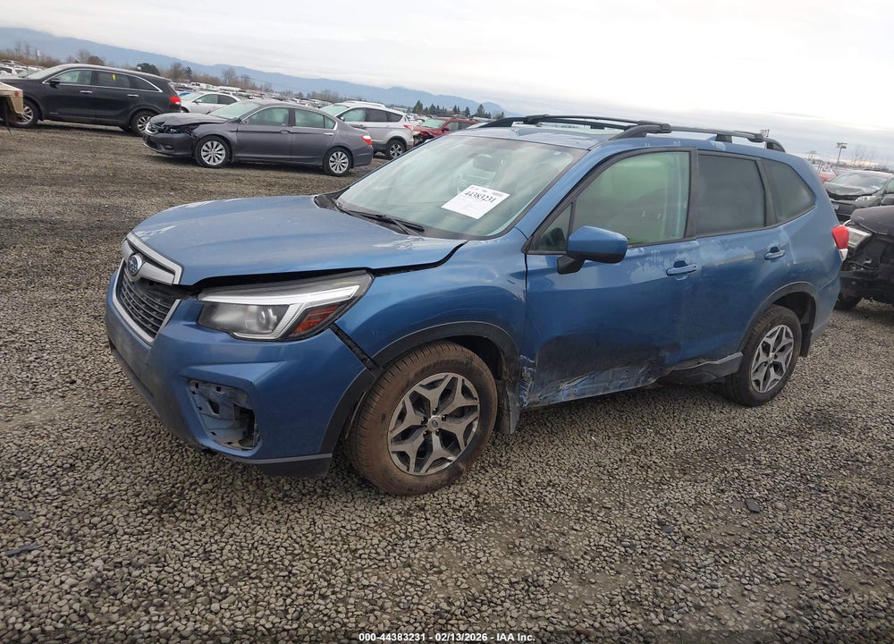 2019 SUBARU FORESTER PREMIUM VIN: JF2SKAEC0KH548677