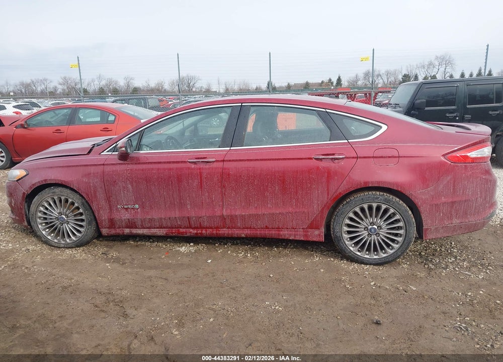 2014 FORD FUSION HYBRID TITANIUM VIN: 3FA6P0RU5ER100104