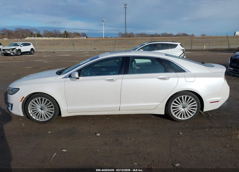2017 LINCOLN MKZ RESERVE VIN: 3LN6L5F98HR630215