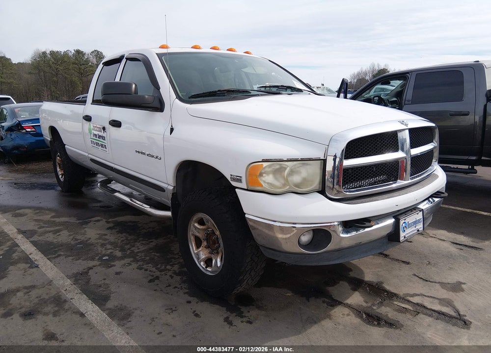 2003 DODGE RAM 2500 SLT/LARAMIE/ST VIN: 3D7KU28DX3G830667