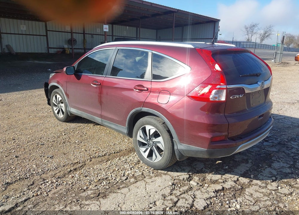 2016 HONDA CR-V TOURING VIN: 5J6RM3H90GL010675