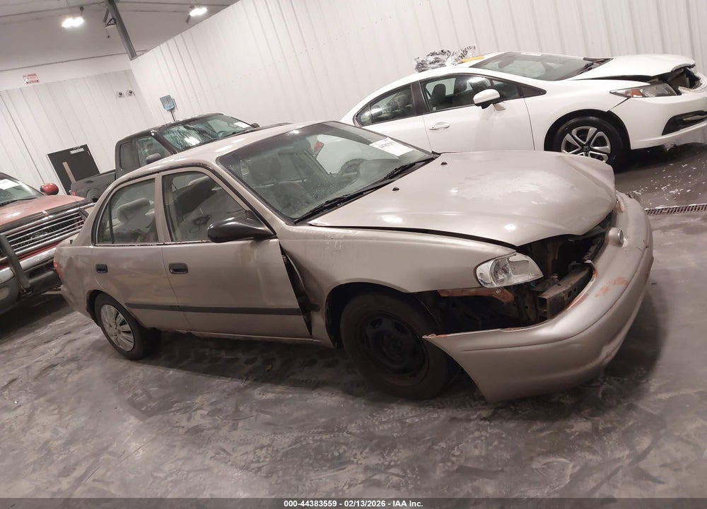 1999 CHEVROLET PRIZM VIN: 1Y1SK5287XZ433108