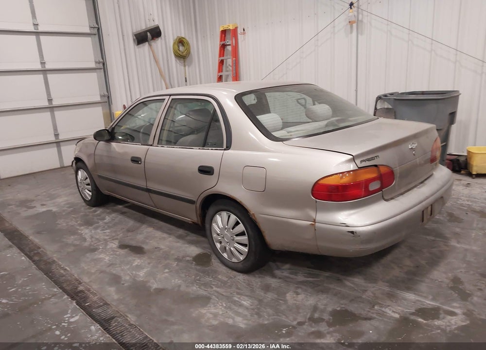 1999 CHEVROLET PRIZM VIN: 1Y1SK5287XZ433108