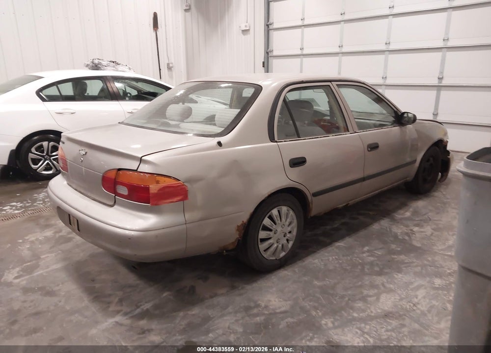 1999 CHEVROLET PRIZM VIN: 1Y1SK5287XZ433108