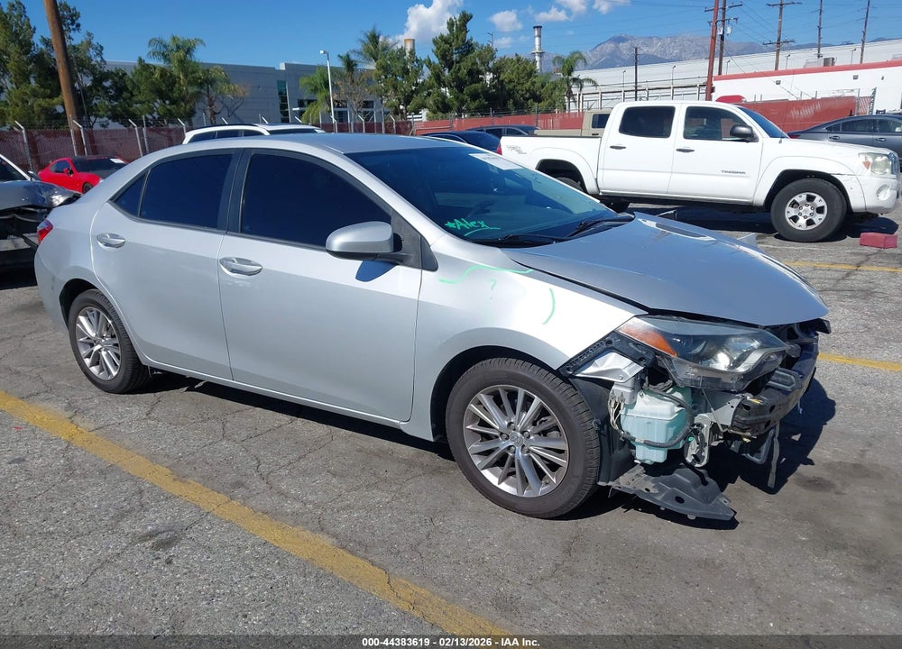 2015 TOYOTA COROLLA LE PLUS VIN: 5YFBURHEXFP327506