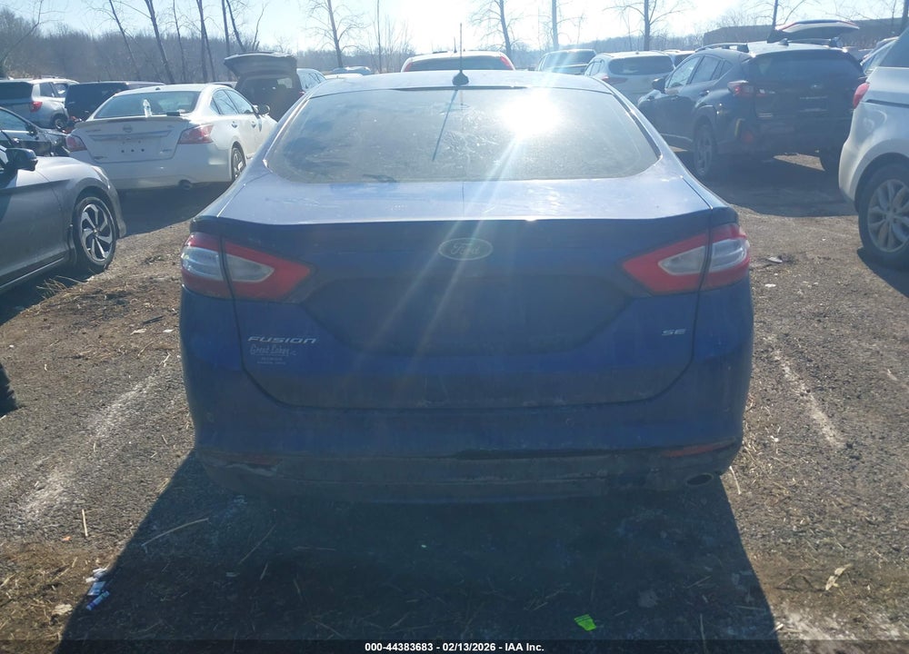 2016 FORD FUSION SE VIN: 3FA6P0H79GR287281